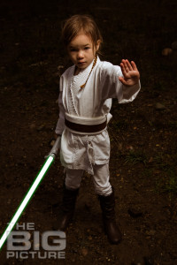 Jade the Jedi - Children's Photography